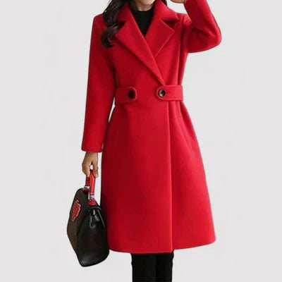 Clara | Women's Belted Wool Coat