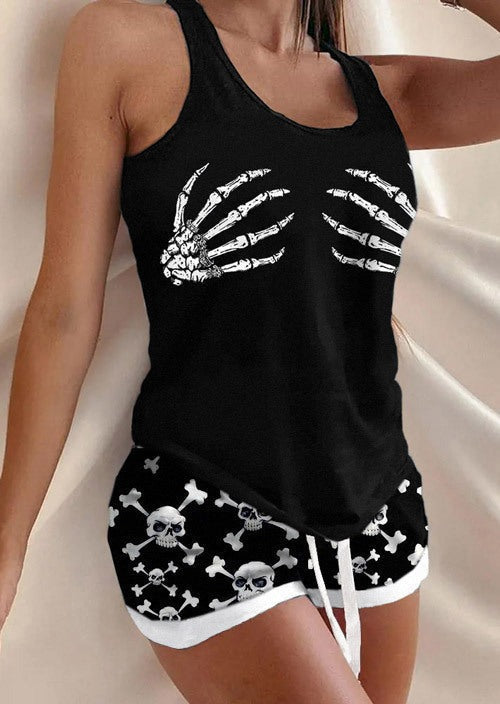 Trick & Treat | Pumpkin Ghost Halloween Pyjamas 4