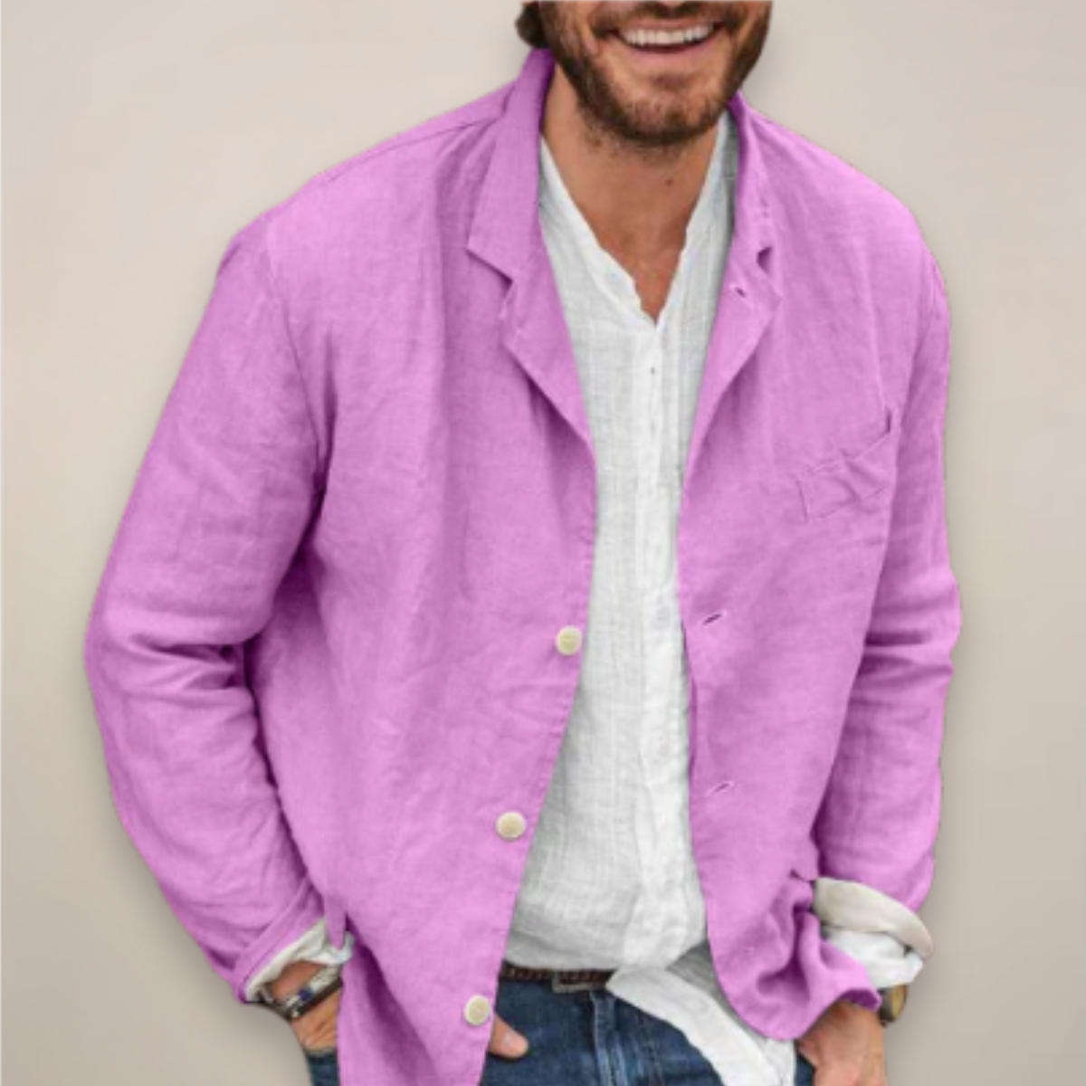 Reece | Casual Breathable Summer Blazer 6
