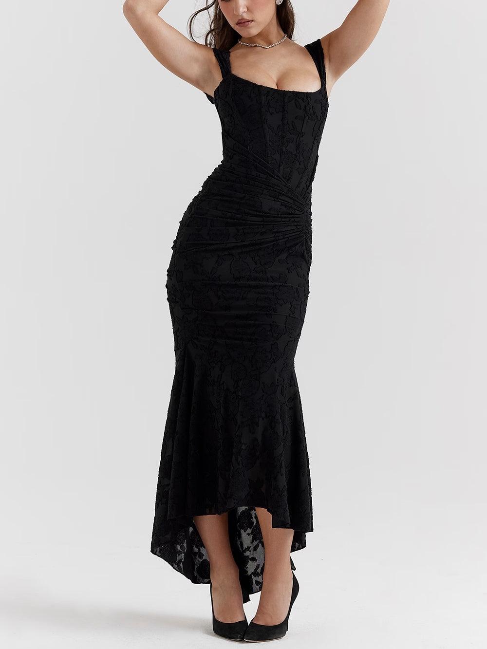 Jasmine | Off Shoulder Lace Boned Corset Wedding Guest Dress