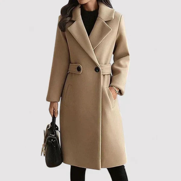 Clara | Women's Belted Wool Coat