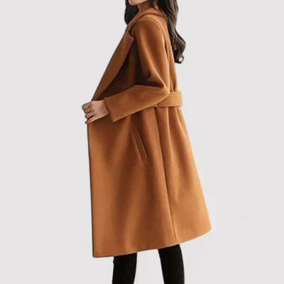 Clara | Women's Belted Wool Coat