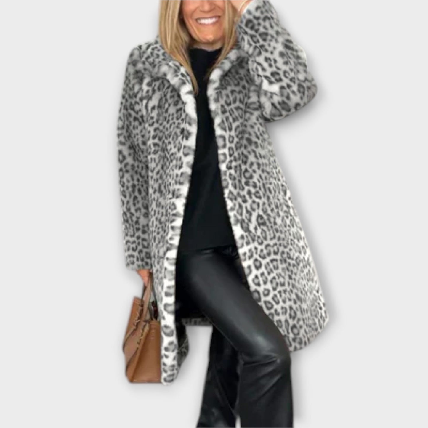 Amara | Women's Leopard Print Coat