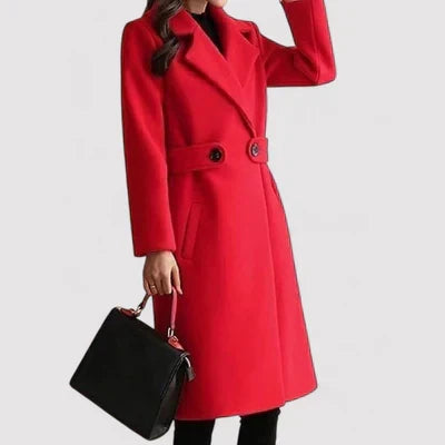 Clara | Women's Belted Wool Coat