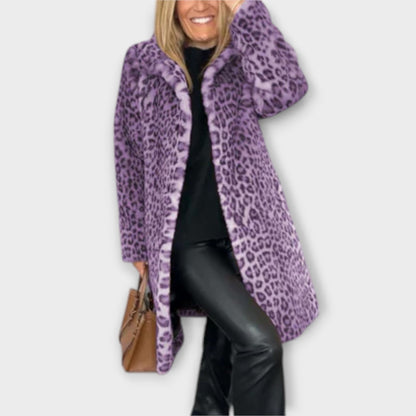 Amara | Women's Leopard Print Coat