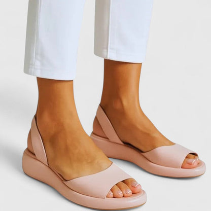 Gloria | Chunky Platform Cushioned Comfort Sling-Back Sandals
