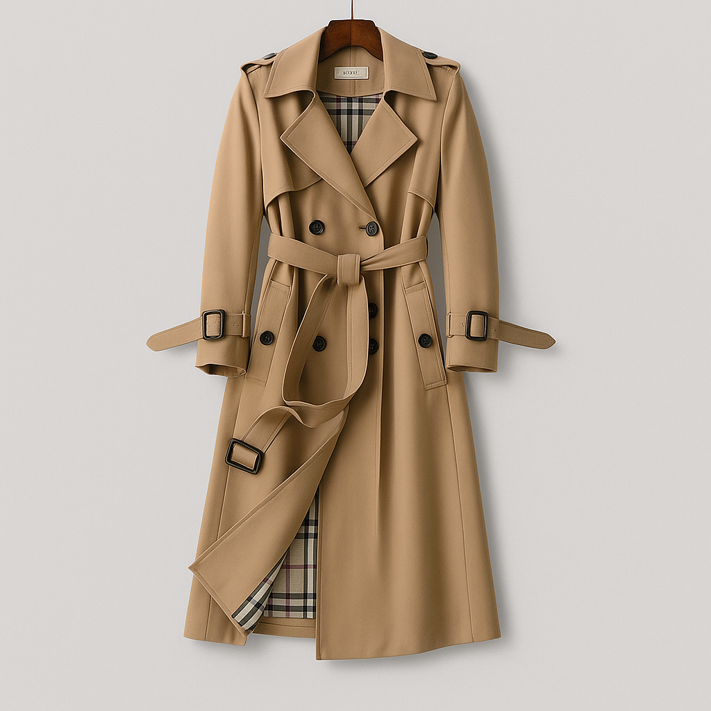 Isabella | Women's Belted Trench Coat