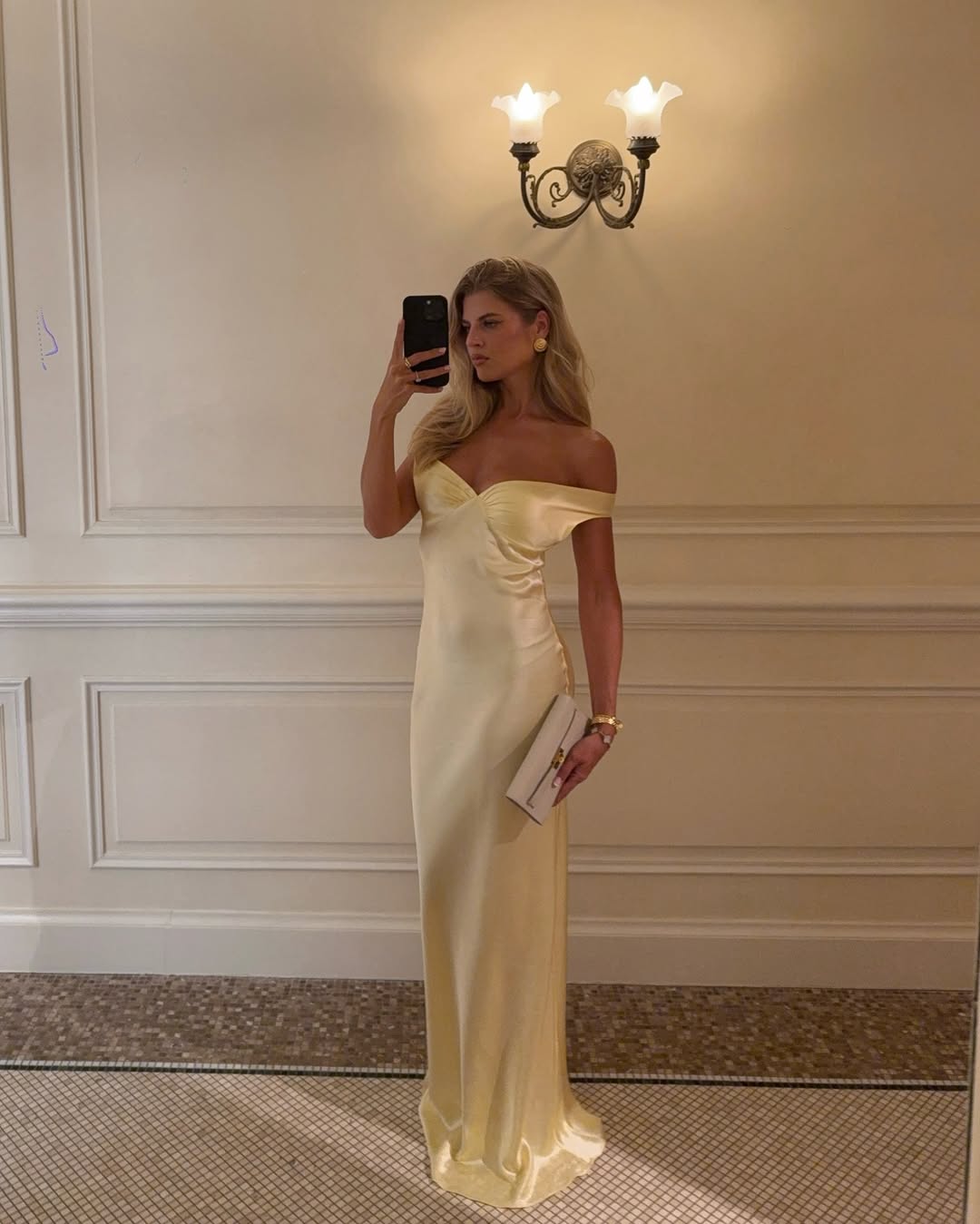 Blaire | Off-Shoulder Ruched Wedding Guest Maxi Dress