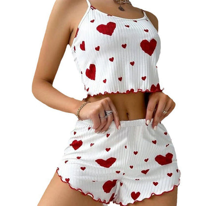 Sweetheart | Heart Print Pyjamas