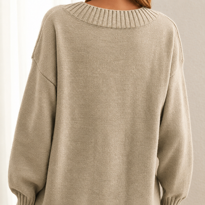 Ava | Women's Relaxed Fit V-Neck Jumper