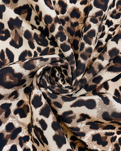 Women's Reversible Hooded Leopard Print Coat