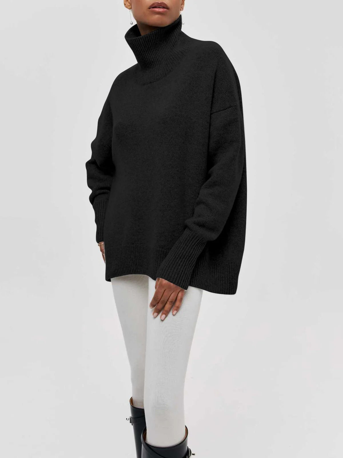 Betty | Women's Oversized Turtleneck Jumper