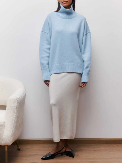 Betty | Women's Oversized Turtleneck Jumper