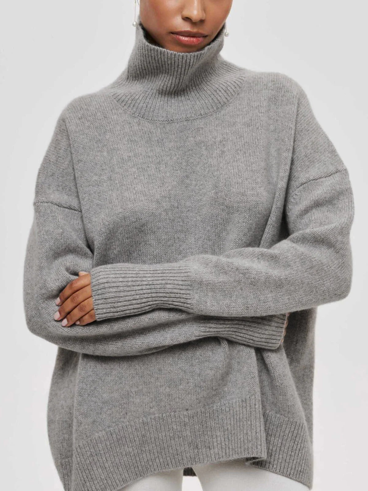 Betty | Women's Oversized Turtleneck Jumper