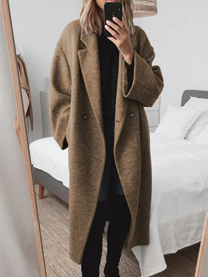 Carla | Women's Oversized Drop Shoulder Long Coat