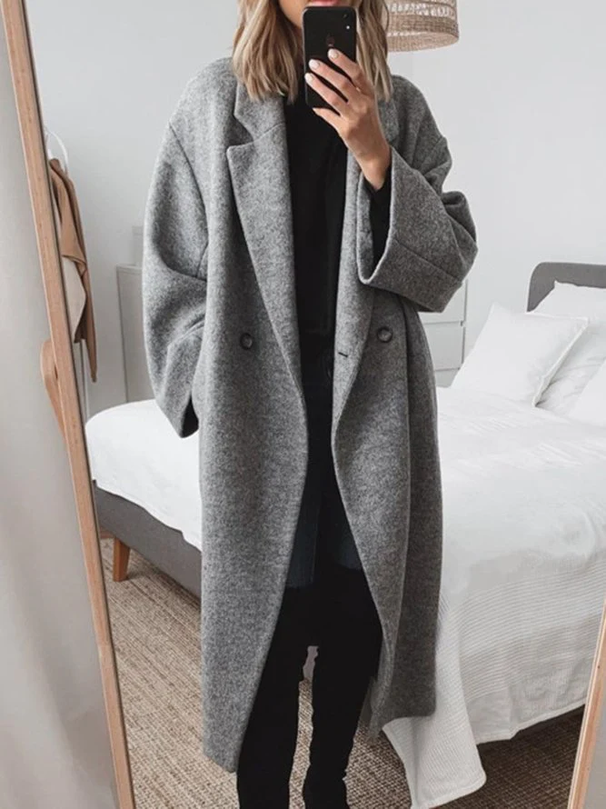 Carla | Women's Oversized Drop Shoulder Long Coat