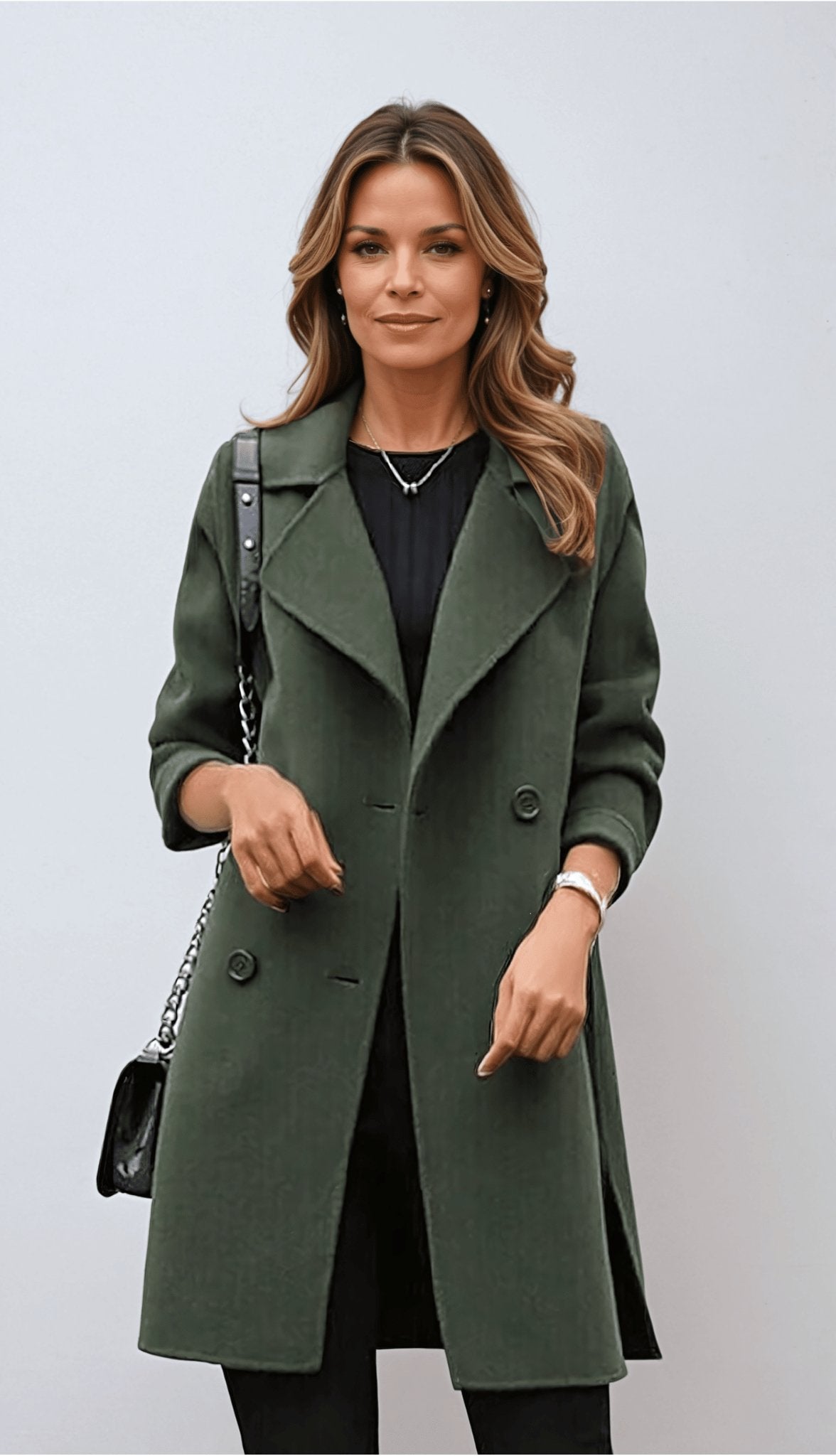 Christy | Women's Double-Breasted Mid-Length Winter Coat