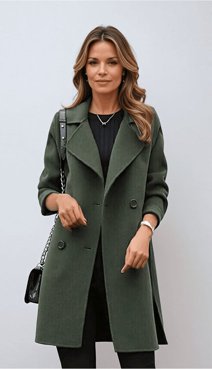 Christy | Women's Double-Breasted Mid-Length Winter Coat