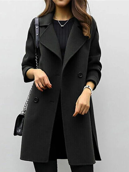 Christy | Women's Double-Breasted Mid-Length Winter Coat