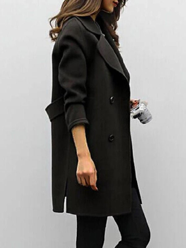 Christy | Women's Double-Breasted Mid-Length Winter Coat
