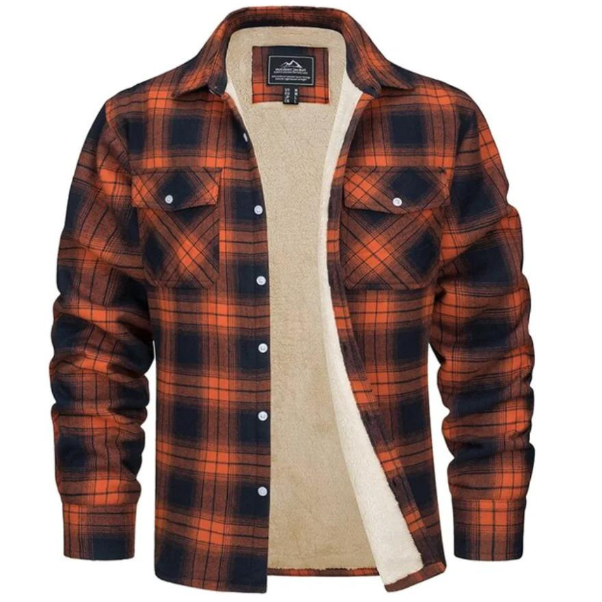 Dawson | Men's Sherpa Lined Plaid Shirt Jacket