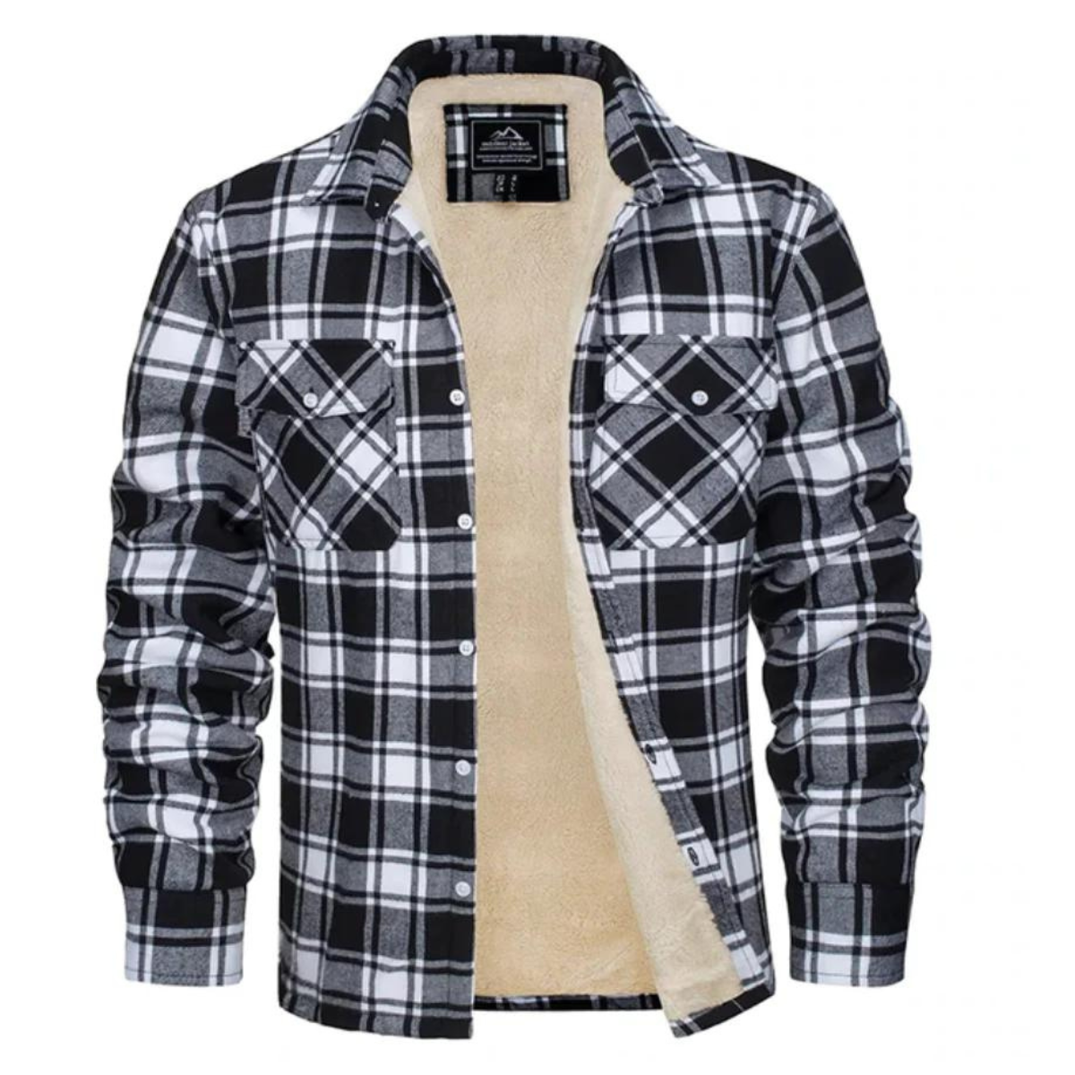 Dawson | Men's Sherpa Lined Plaid Shirt Jacket