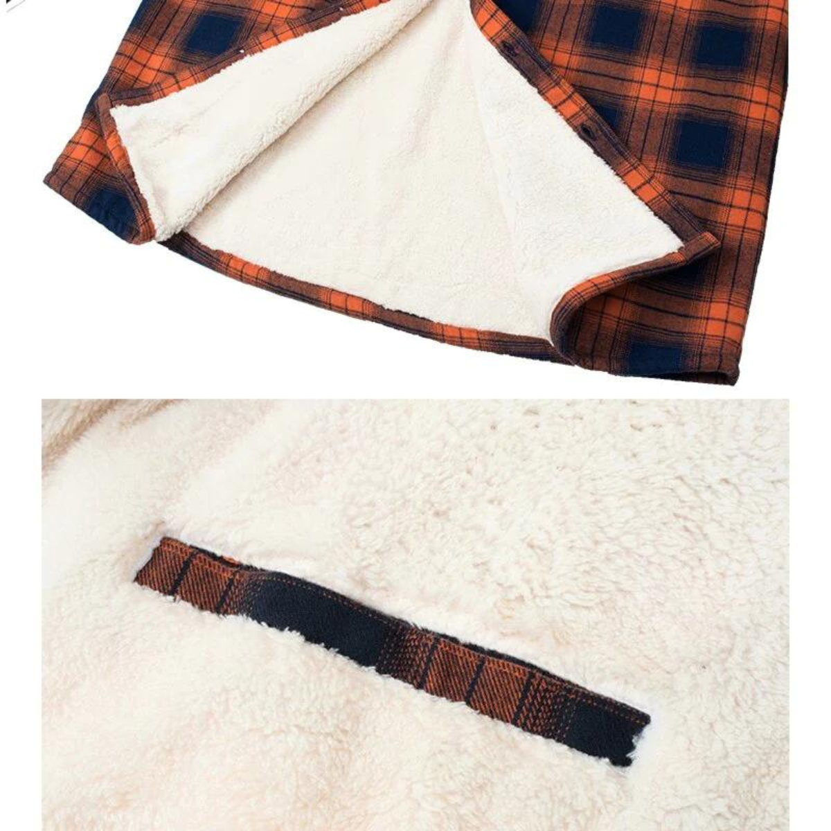Dawson | Men's Sherpa Lined Plaid Shirt Jacket