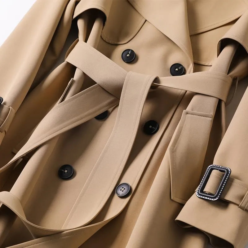 Isabella | Women's Belted Trench Coat