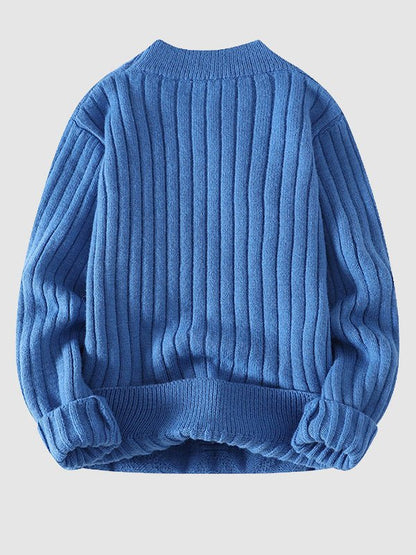 Edmund | Men's Cable Knit Crew Neck Jumper