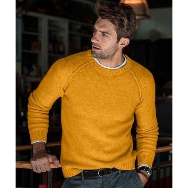 Emmanuel | Men's Crew Neck Knit Jumper