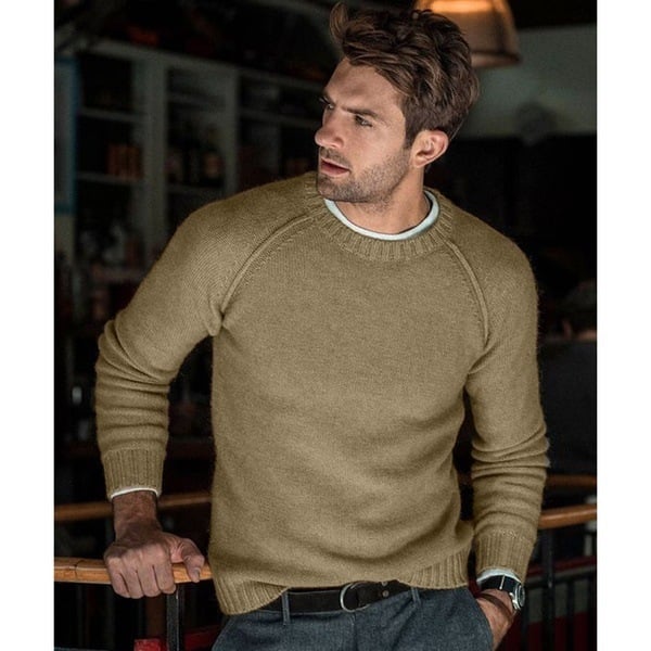 Emmanuel | Men's Crew Neck Knit Jumper
