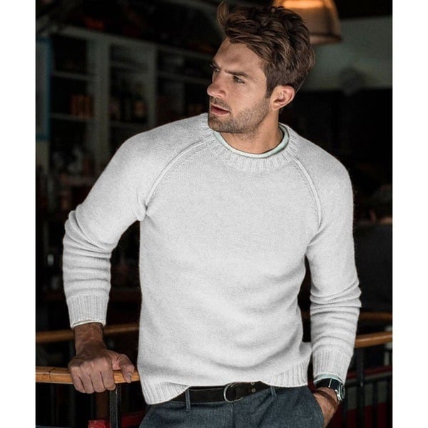 Emmanuel | Men's Crew Neck Knit Jumper