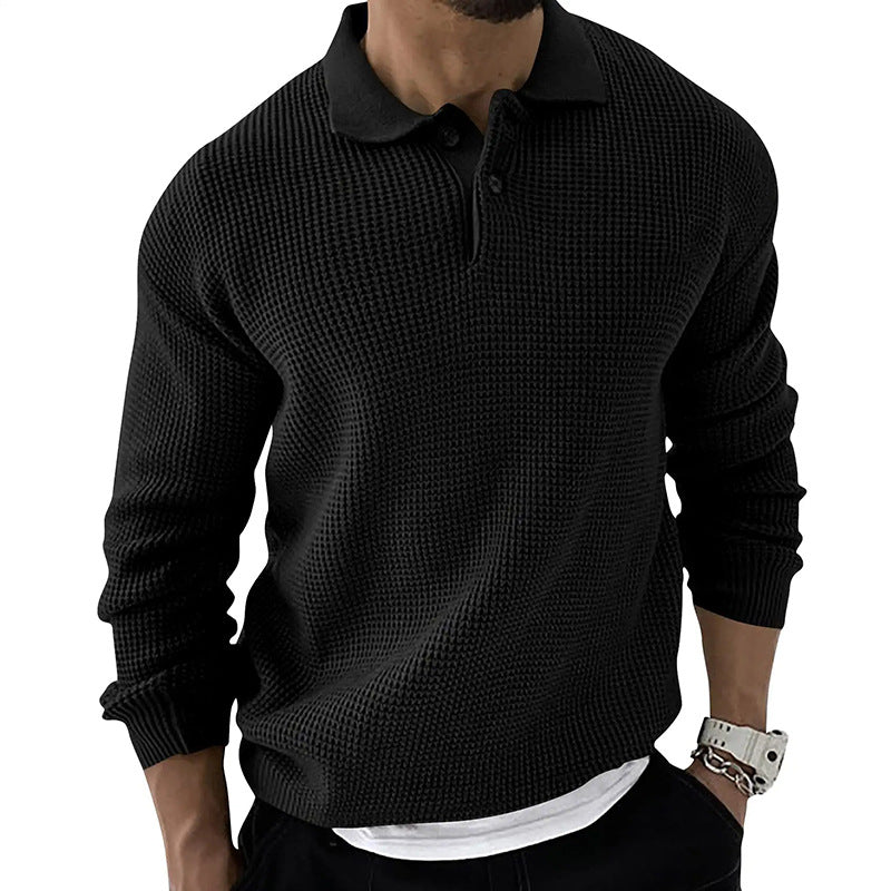 Geoffrey | Men's Button-Down Polo Jumper