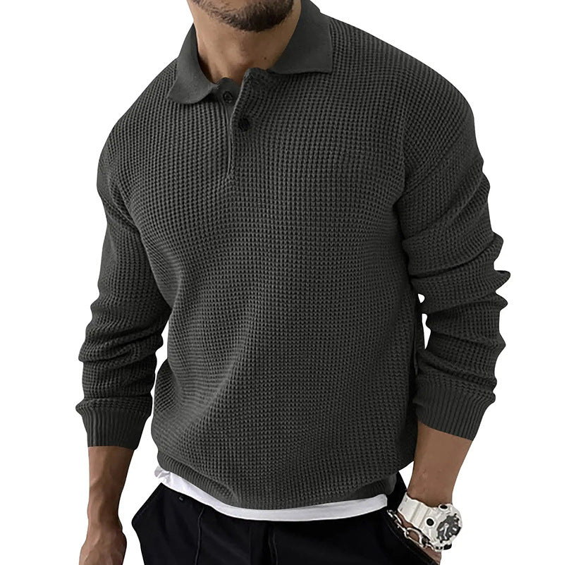 Geoffrey | Men's Button-Down Polo Jumper