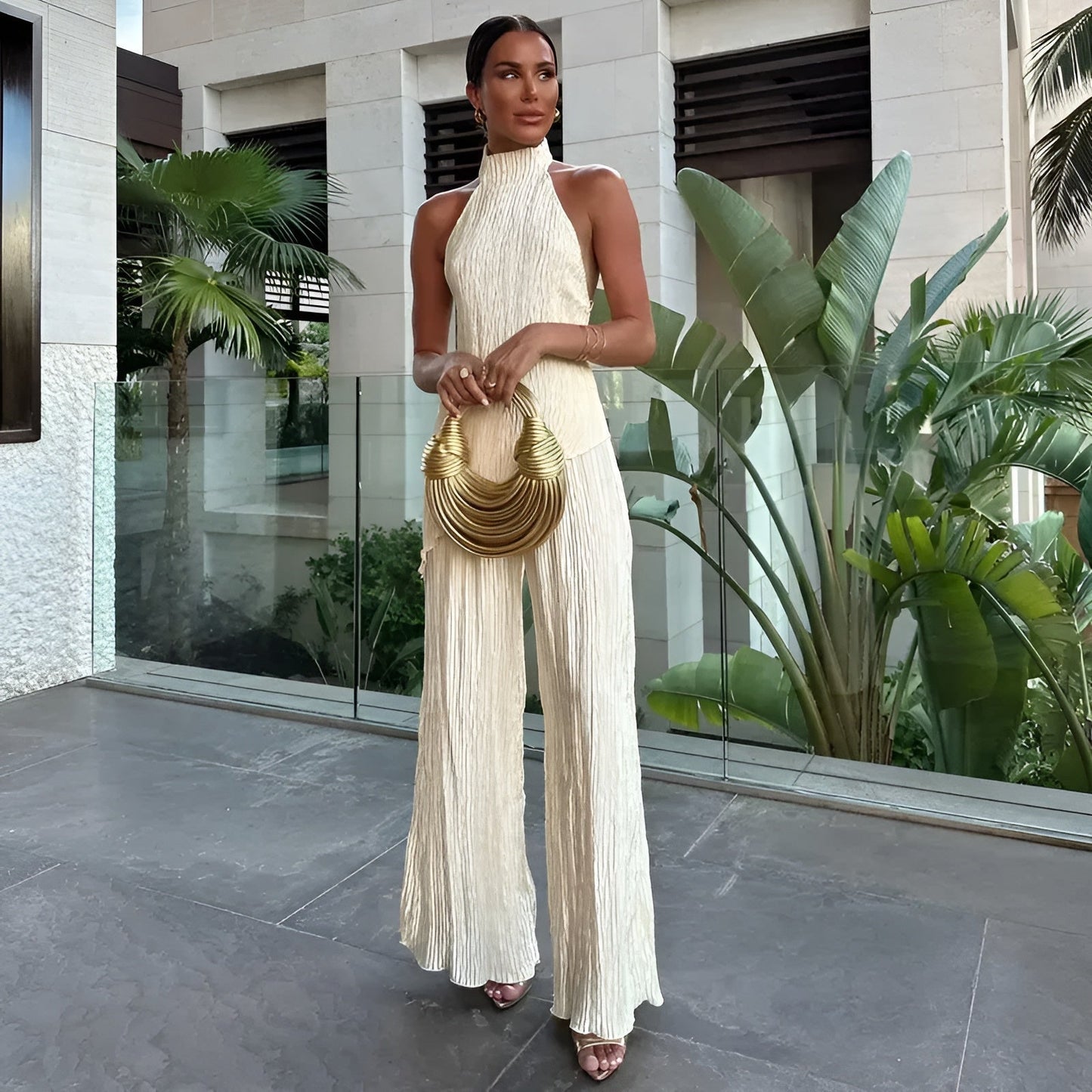 Briar | Pleated Summer Vacation Matching Two-Piece Set