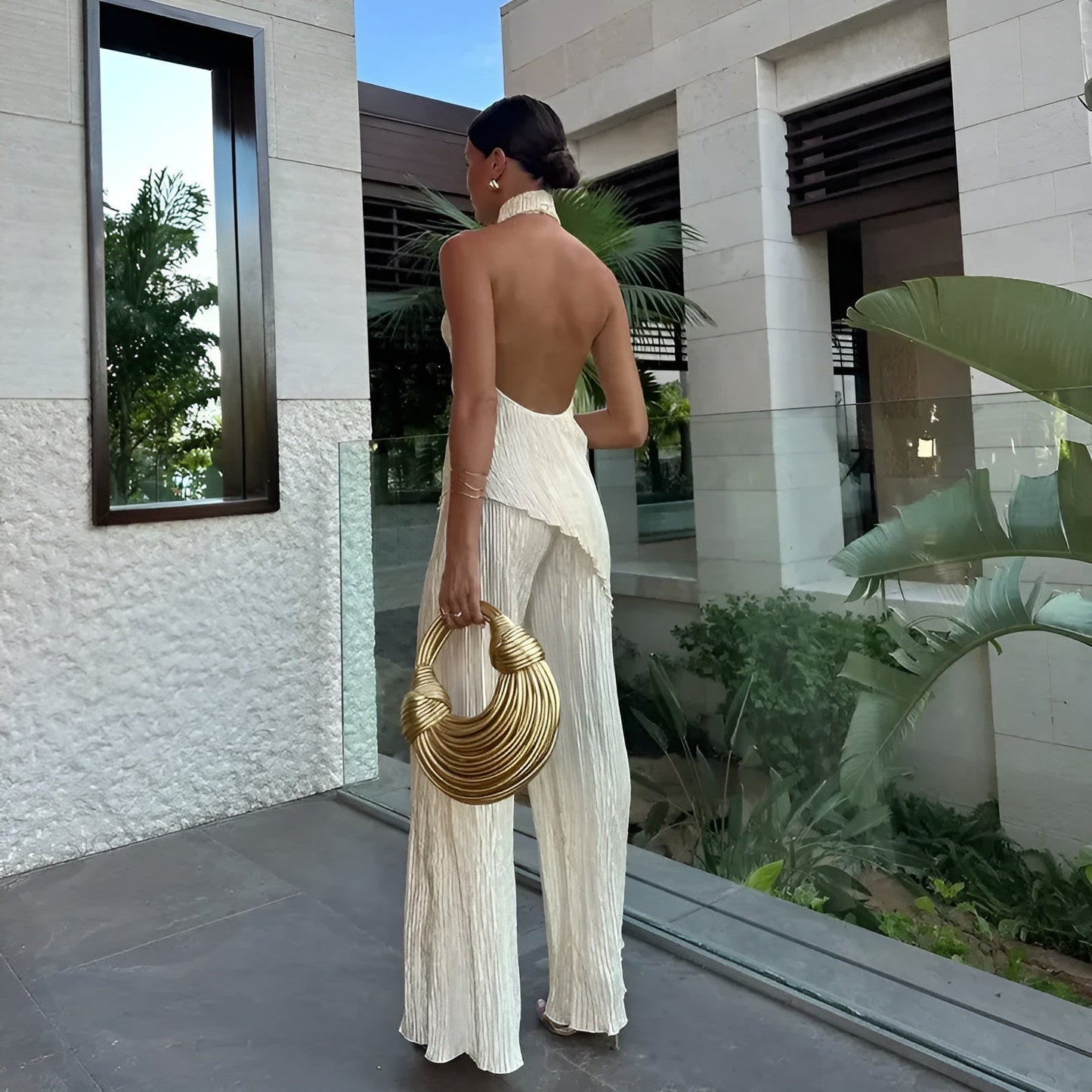 Briar | Pleated Summer Vacation Matching Two-Piece Set