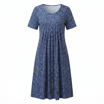Fleur | Floral Print Summer Vacation Midi Sundress