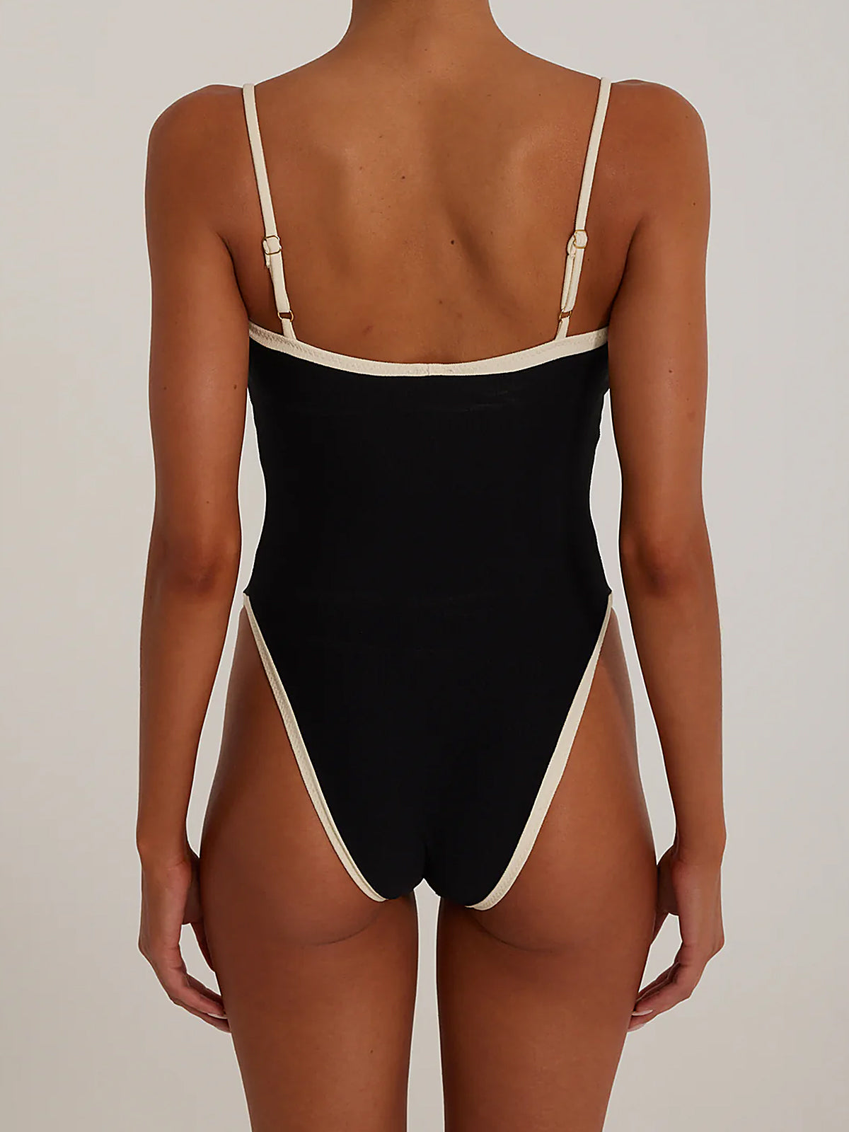 Bloc | Chic Square Neck One Piece Swimsuit