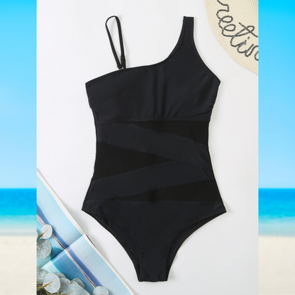 Hannah | Chic One Shoulder One Piece Swimsuit
