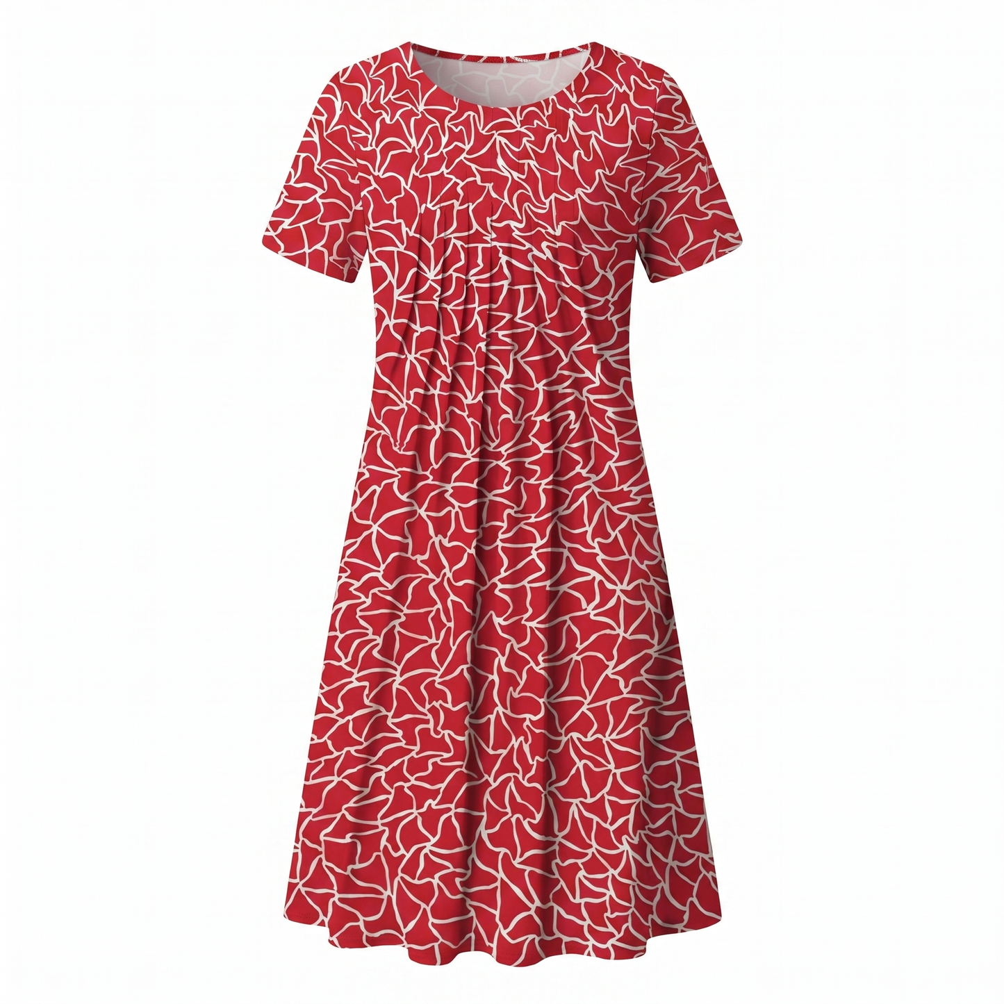 Fleur | Floral Print Summer Vacation Midi Sundress