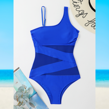 Hannah | Chic One Shoulder One Piece Swimsuit