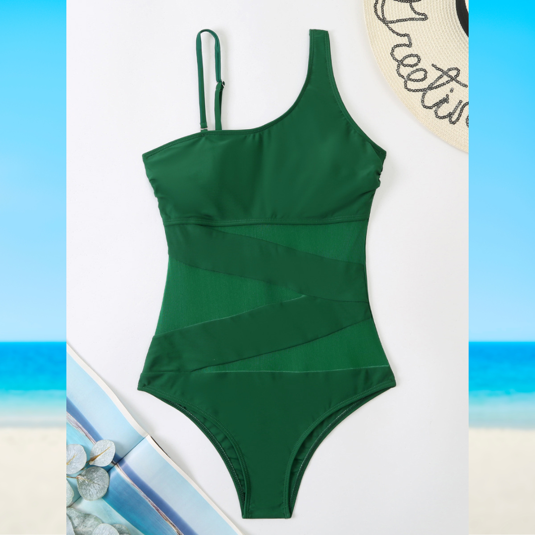 Hannah | Chic One Shoulder One Piece Swimsuit