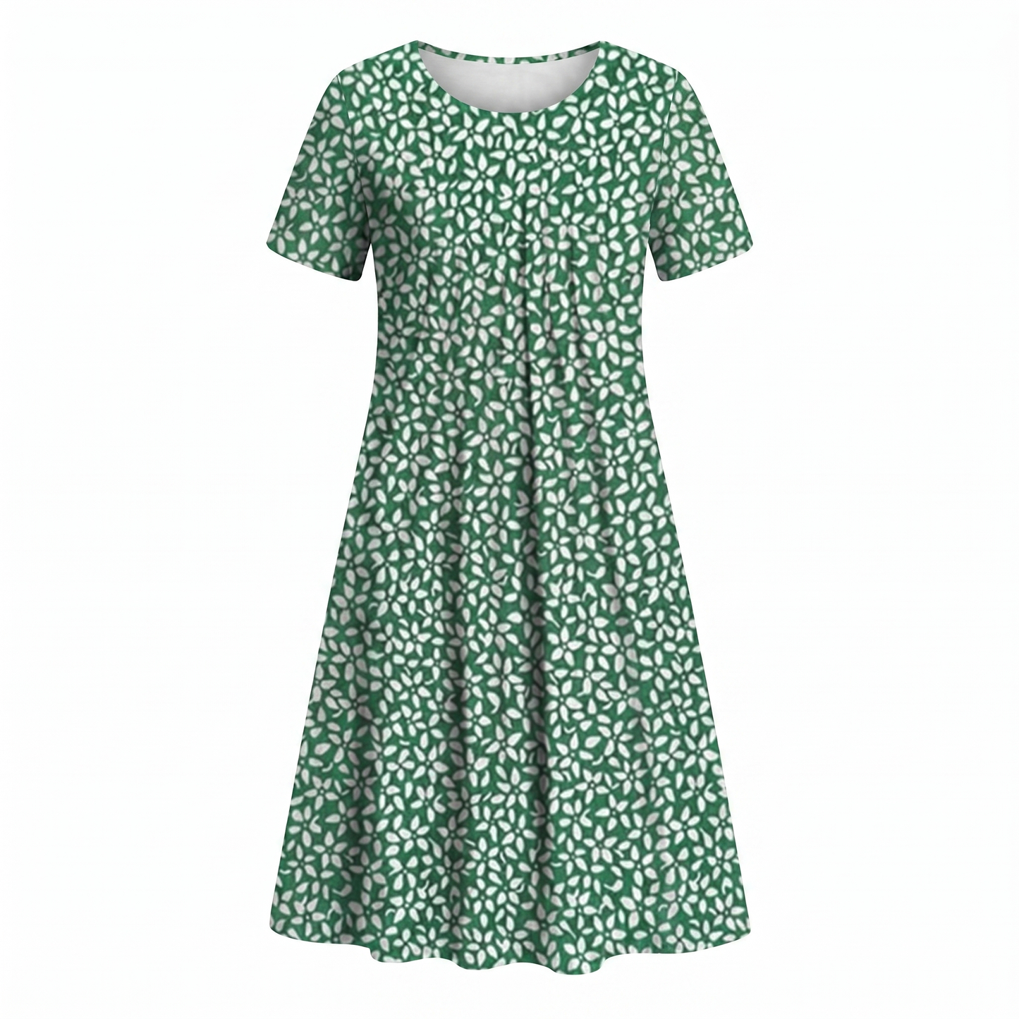 Fleur | Floral Print Summer Vacation Midi Sundress
