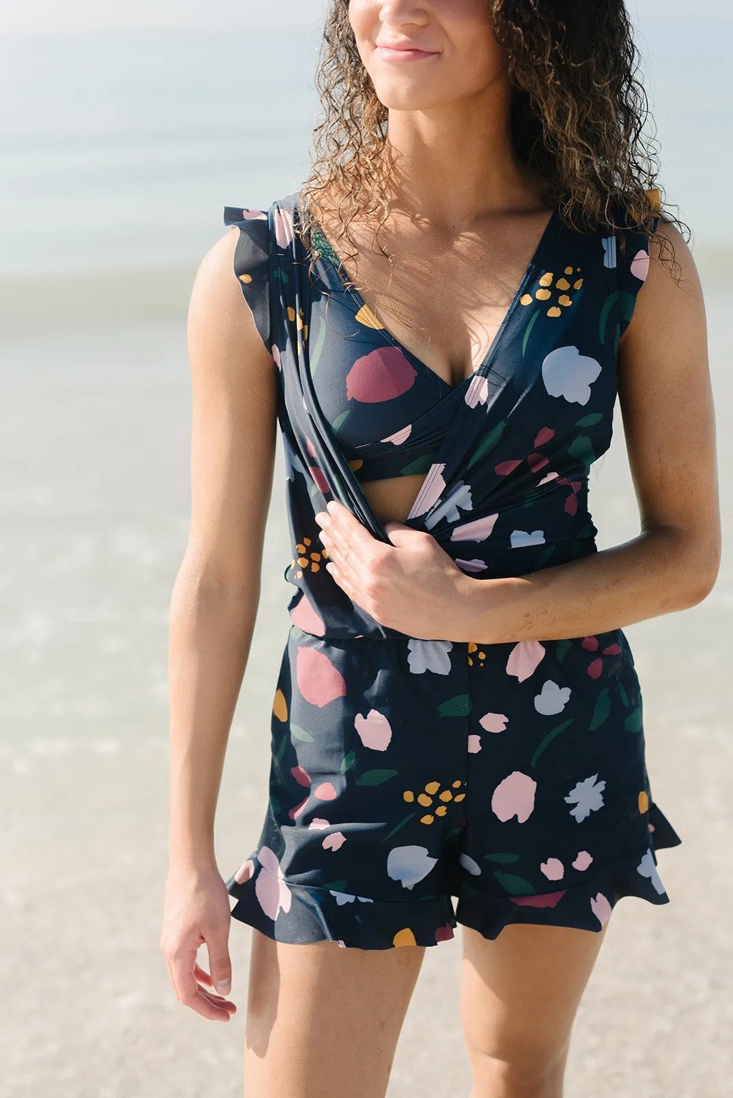Olivia | Tummy Control One Piece Beach Swimsuit