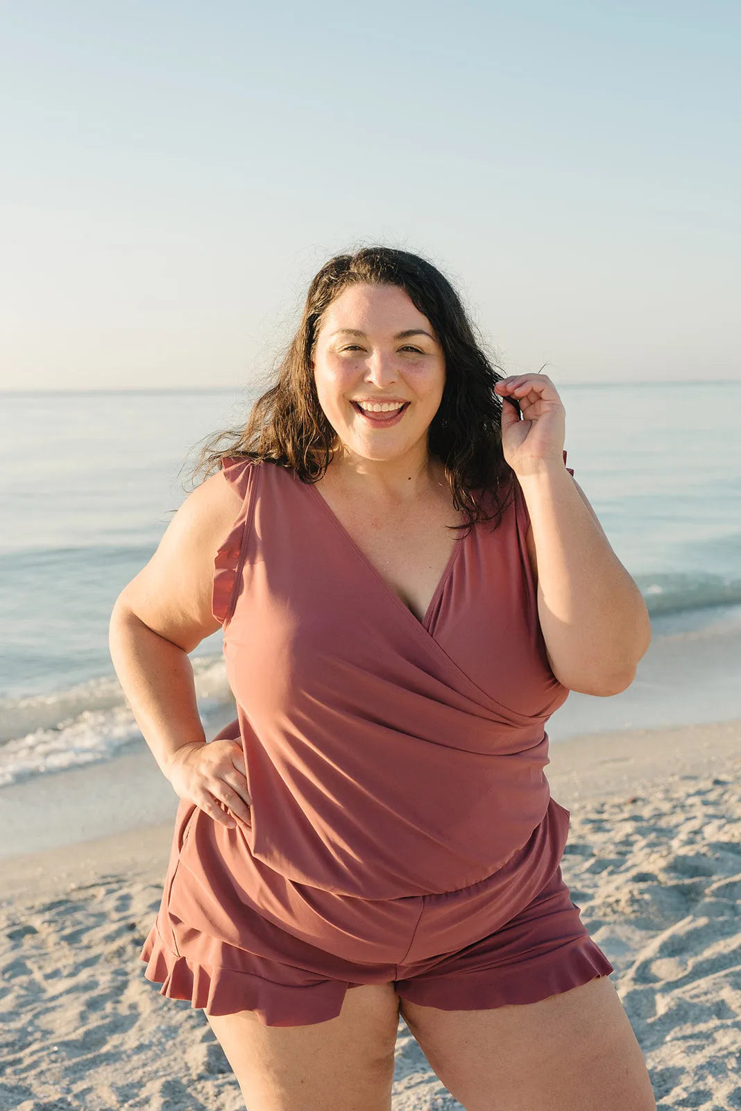 Olivia | Tummy Control One Piece Beach Swimsuit