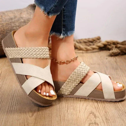 Carmen | Cushioned Adjustable Strappy Comfort Sandals