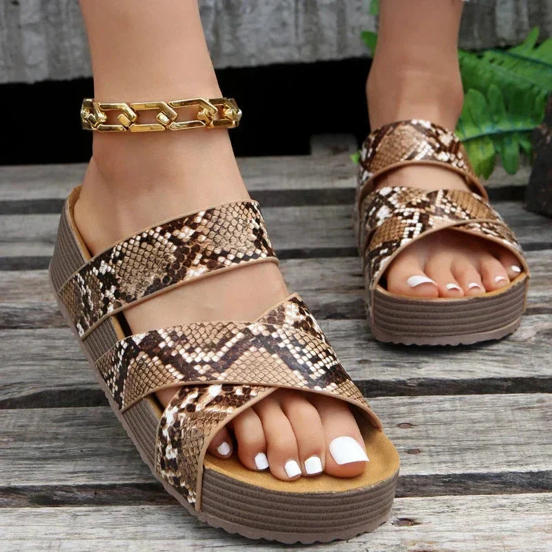 Carmen | Cushioned Adjustable Strappy Comfort Sandals