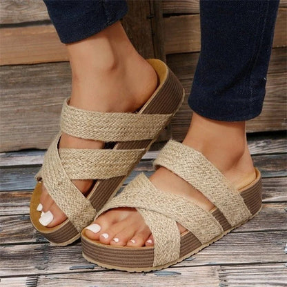 Carmen | Cushioned Adjustable Strappy Comfort Sandals
