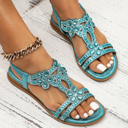 Boho Adjustable Comfort Beach Flat Sandals
