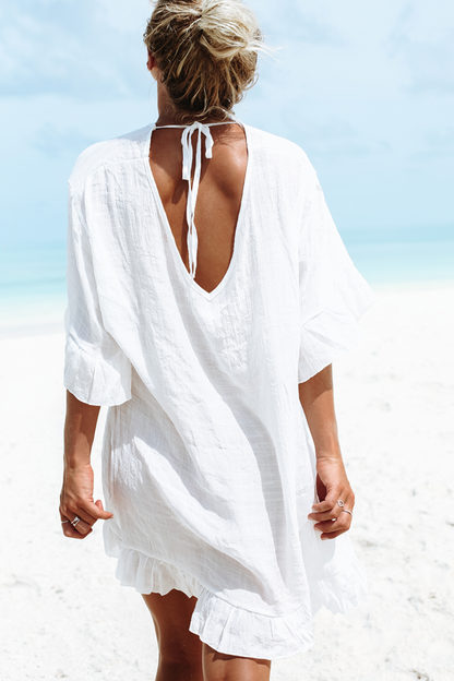 Ivory | Lightweight Swimsuit Cover Up Beach Dress